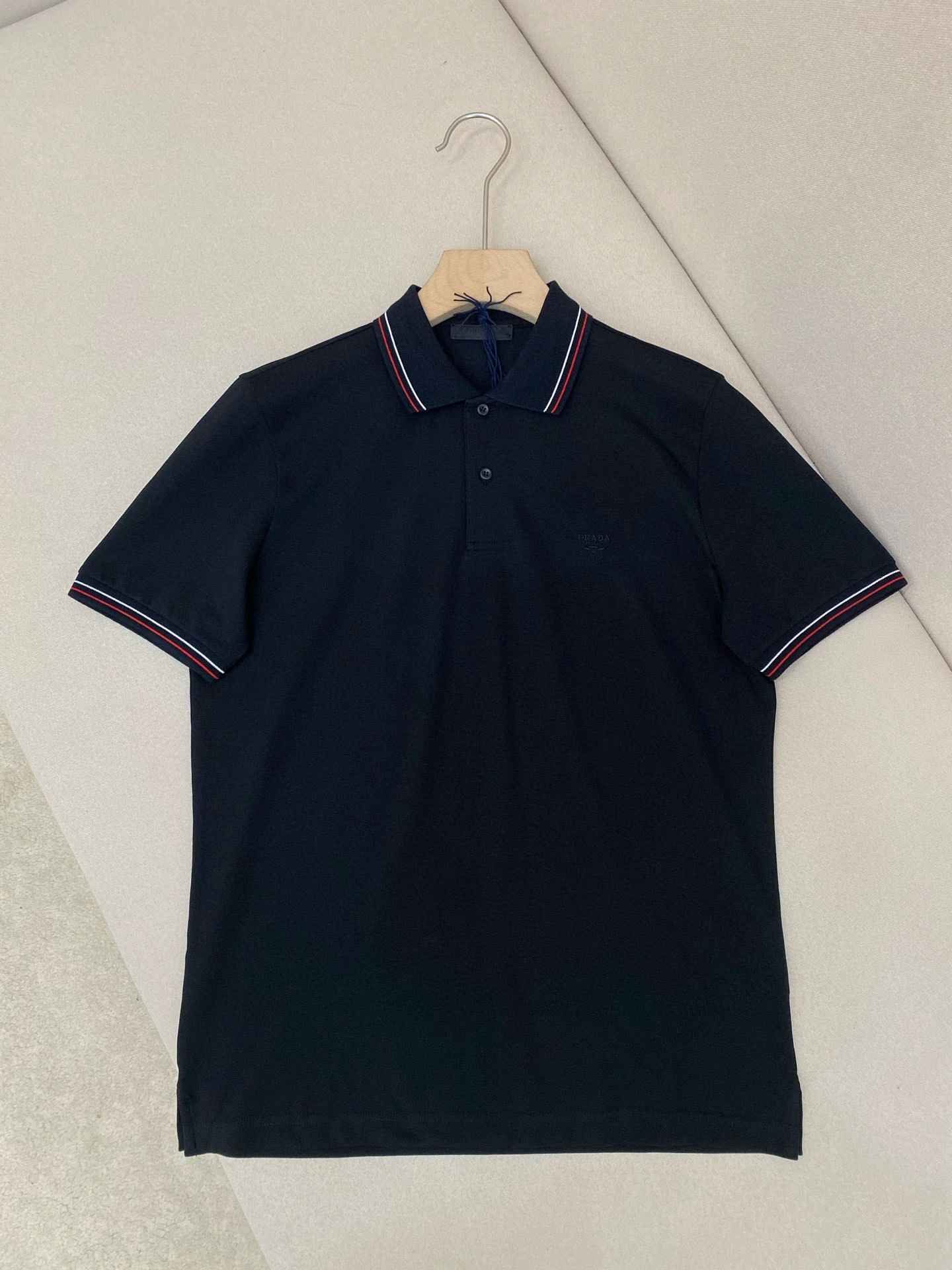 &wg.luxury- Pr141 polo embroidery 2colour item:E-F501C1117-2